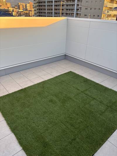 多目的利用できる屋上テラス♪