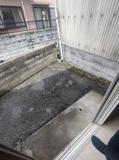 裏庭、結構広く使って頂けます♪