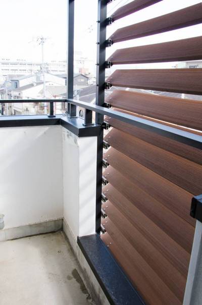 窓から見える風景