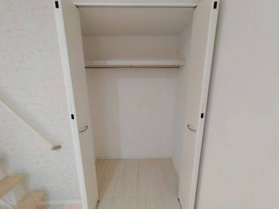 クローゼットもついています