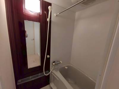 お風呂はゆったり入れるサイズです