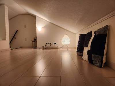 広々ロフトは収納や寝室にも！