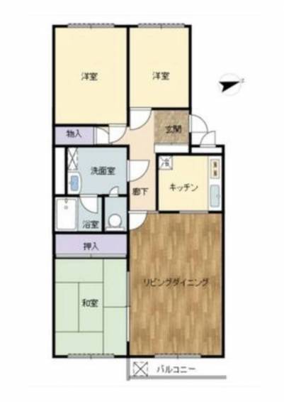 現在は和室を洋室に変更して、リビングとつなげています。