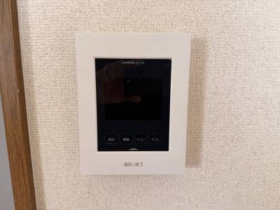 モニター付きインターフォン新設