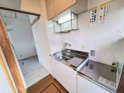 キッチンはガスコンロとIHどちらも対応