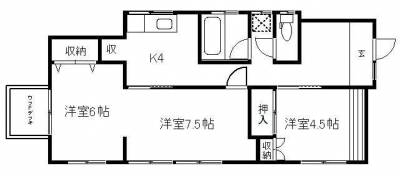 岡山県岡山市中区 トラヴァーサル・ハイツの間取り図