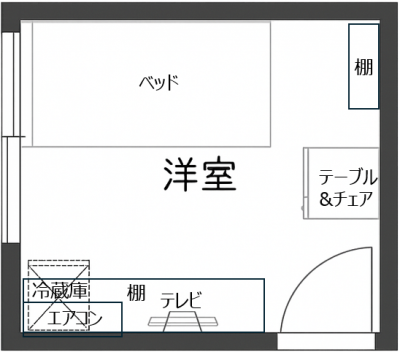 神奈川県伊勢原市 アミテラス伊勢原（旧レジェンド伊勢原）101の間取り図