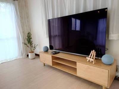 55型TVとEchoで楽しむ映像体験。