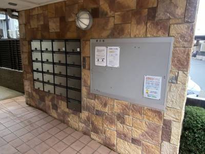 単身マンションとしては大きめの郵便ポストをご利用頂けます。