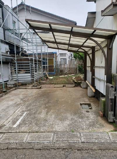 広々駐車場♪車3台駐車可♪