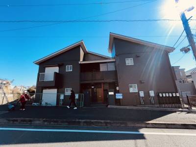 独立性の高い部屋配置の建物です 独立性の高い部屋配置の建物です