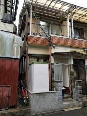 テラスハウスの端家です テラスハウスの端家です