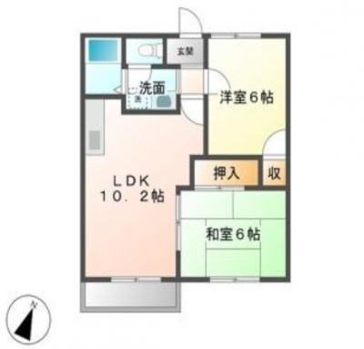 風を感じる陽当り良好なリビングと和室