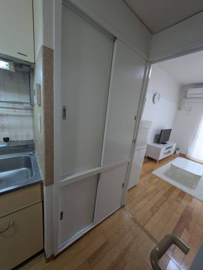 収納は2か所。収納力抜群　大好評です