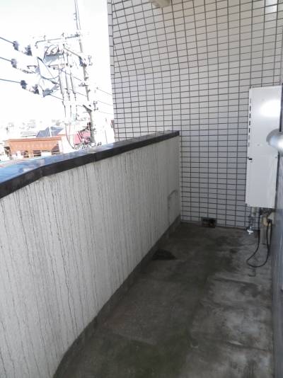 北側バルコニー