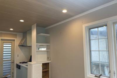 ２口コンロのシステムキッチン、料理もはかどります❗️