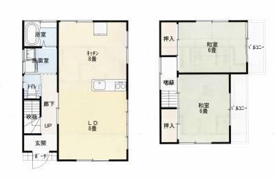 各室２面採光！