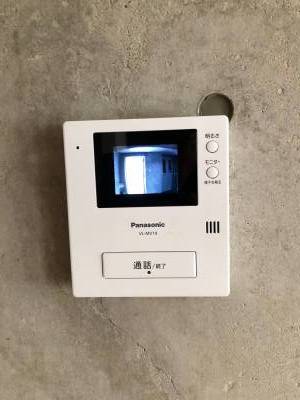 TVモニター付きインターホン