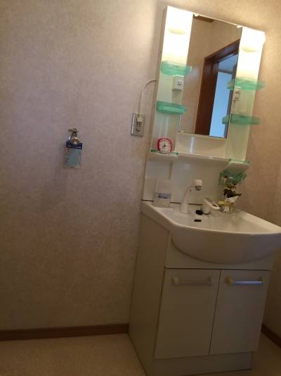 〜洗濯機置場＆洗面化粧台〜シャワーノズルタイプ