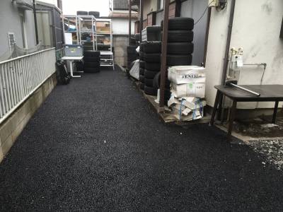 駐車場停められます
舗装済み
