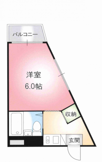 愛知県名古屋市昭和区 サクセス吹上303の間取り図