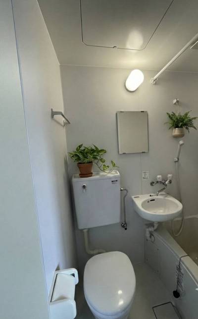 お風呂とトイレはコンパクト、そして清潔に♪