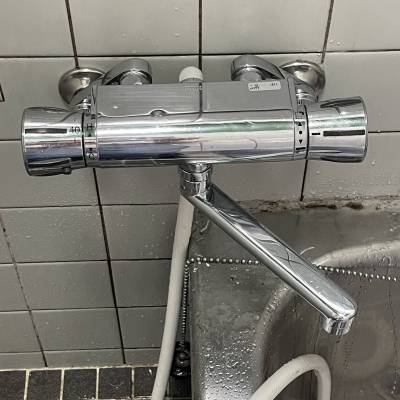 浴室シングルレバー混合水栓