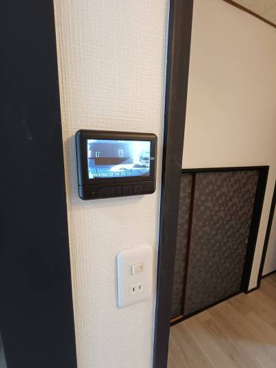 セキュリティ安心のテレビモニター付きインターホン♪