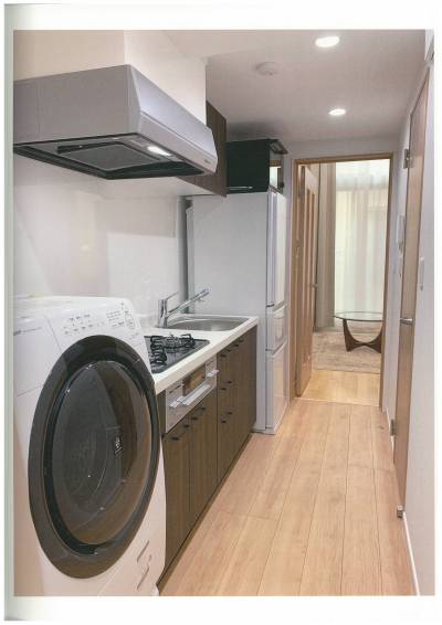 ドラム式洗濯乾燥機・3ドア大容量冷蔵庫・電子レンジ設置