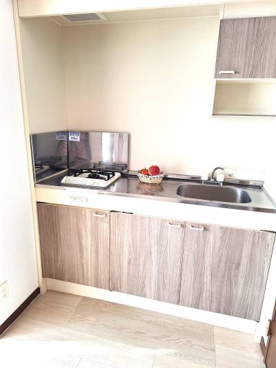 コンパクトで使いやすいキッチンです