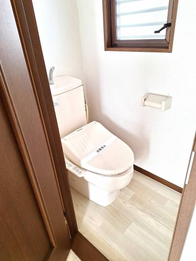 当然、ウォシュレット付きです