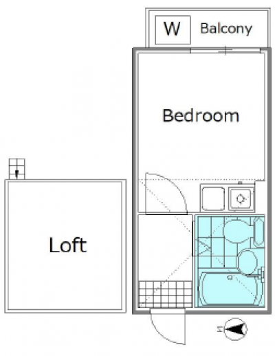 1k 大きなロフトつき♪