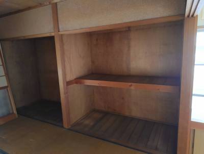 収納：２階和室６畳の部屋
