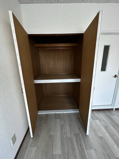収納は一人暮らし荷物をスッキリしまえる大容量です！