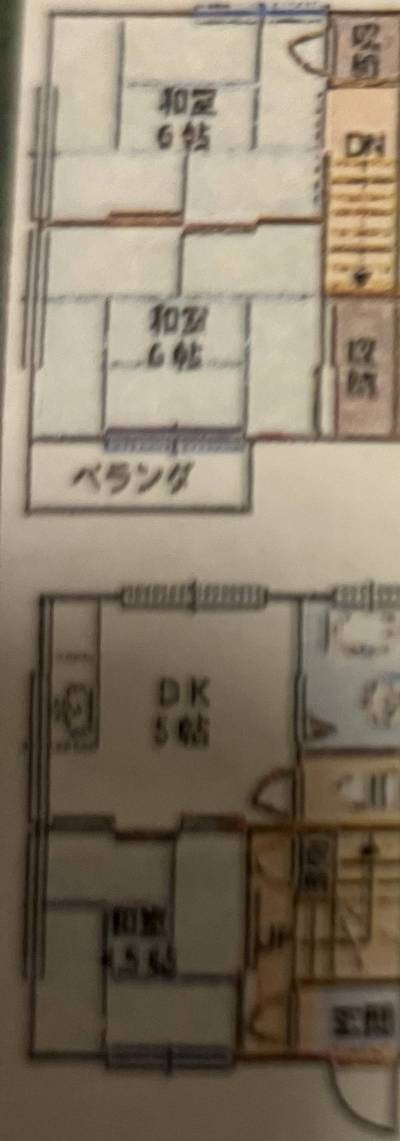 埼玉県久喜市 グランパーク西大輪101の間取り図
