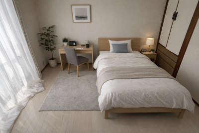 家具配置イメージです。モデルルームですが進呈可。