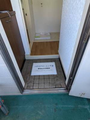 出入り口、玄関です。
