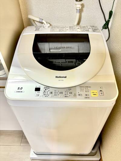 乾燥機能付き洗濯機付きです！
