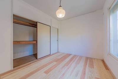６畳の部屋と収納です。