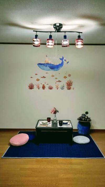 生活のイメージしやすいようにホームステージングしました！