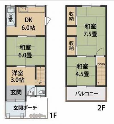 大阪府松原市 松原市三宅中テラスの間取り図