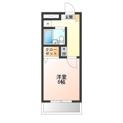 玄関から居室まで廊下があり、来訪者が来た時に室内見えにくい！