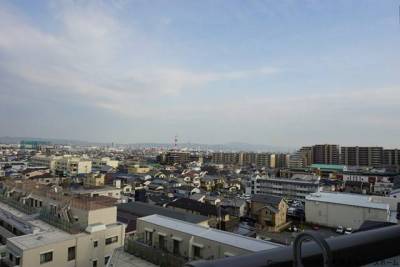 ベランダからの景観です