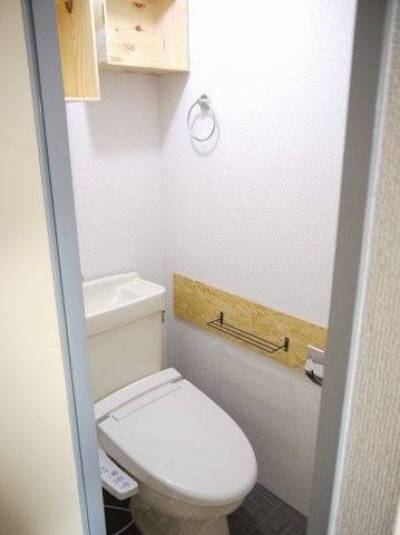 トイレは収納があり