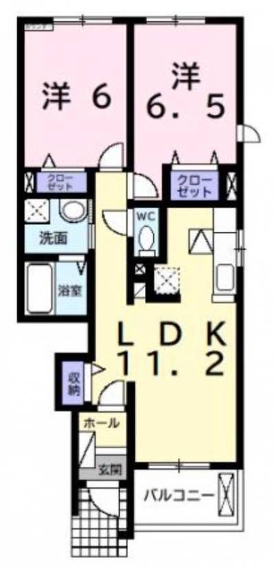 ご家族で住んでも十分な広々空間です！
