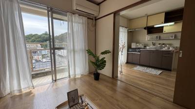 南向きの明るい部屋！