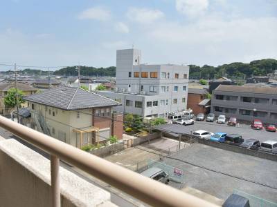 ベランダからの開放的な眺望！