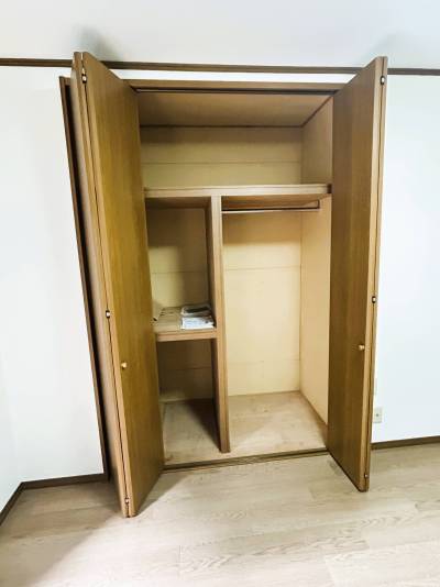使いやすい収納クロゼット