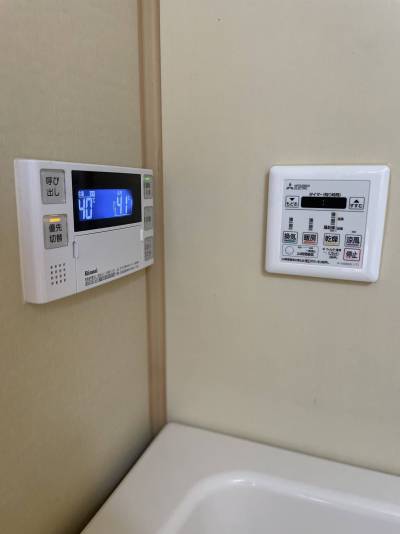 追い焚き、浴室乾燥機パネル