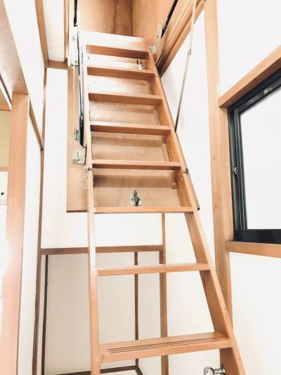 階段上に隠れてる秘密の階段☆